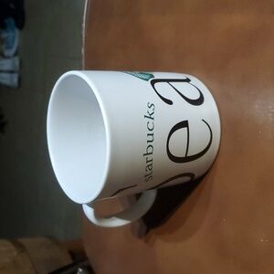 Vintage STARBUCKS CITY MUG SEATTLE 1994~20 oz Mt. Ranier Coffee  Tea GUC Collect